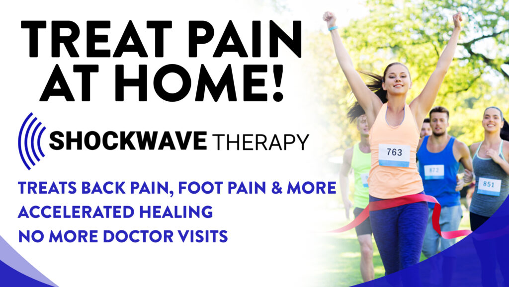 Shockwave Therapy Treat Pain at Home